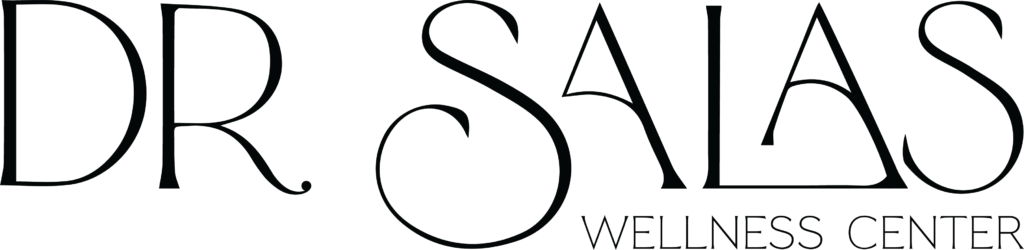 Dr. Salas Wellness Center Primary Logo in Black
